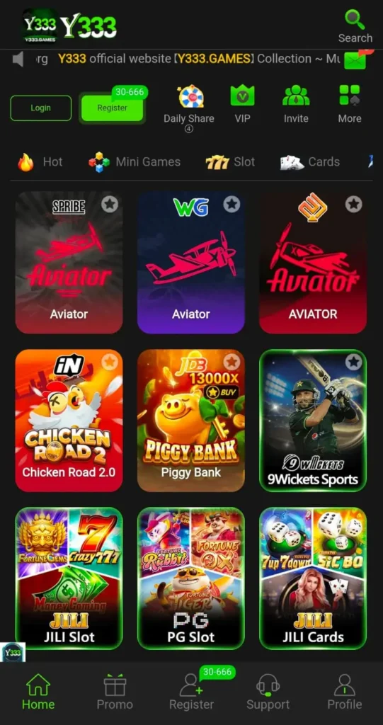 Y333 Games
